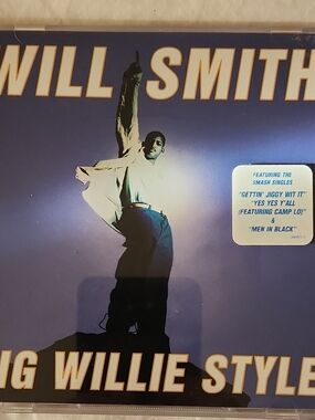 Columbia Will Smith Blue Album Cover CD